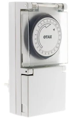 Zenitech Programmateur extérieur Schuko IP44 48 programmes -