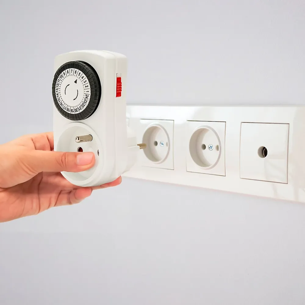 Velamp Programmateur journalier 24 heures à segments