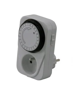I-Watts Prise Programmable-Programmateur journalier manuel - 3500W - NF