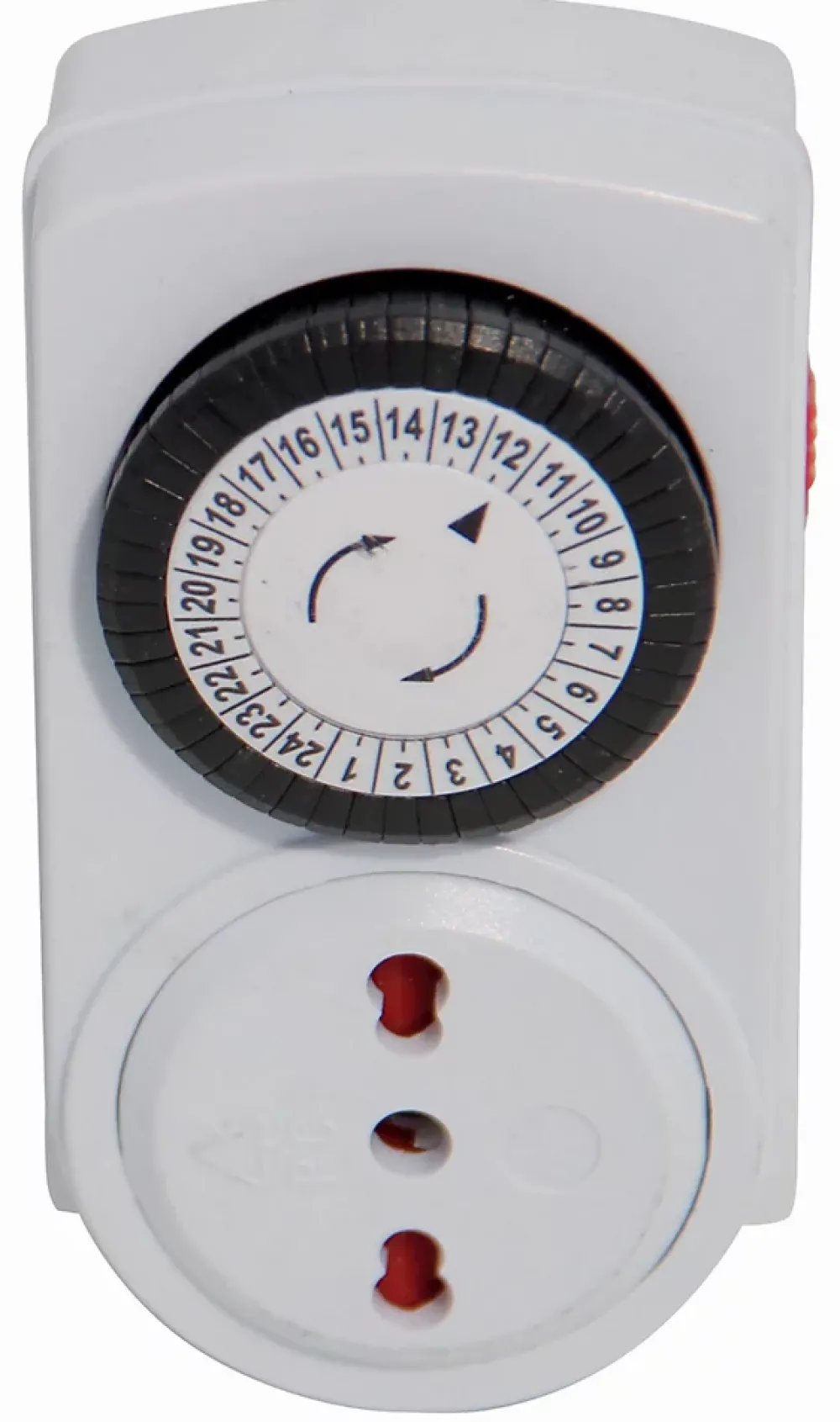 Velamp Programmateur quotidien 24 heures, avec fiche / prise 10 / 16A