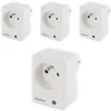 Chacon Prise Étanche-4 programmateurs Wi-Fi suivi consommation -