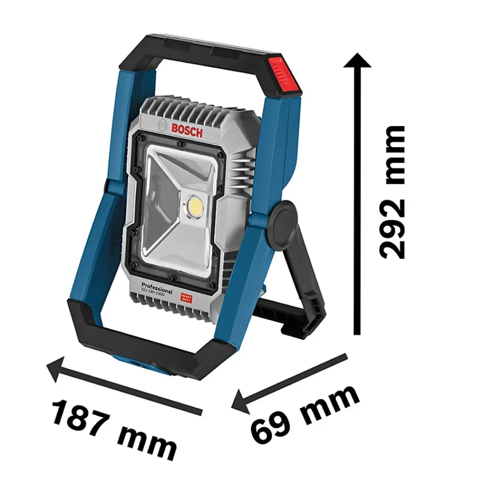 Bosch Professional Projecteur Et Lampe De Chantier-Projecteur de chantier Boch 18V, 1900 lumens