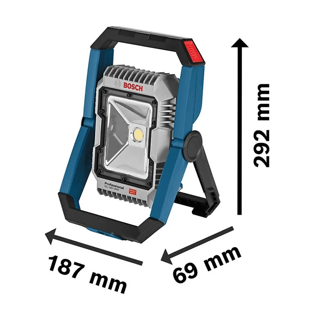 Bosch Professional Projecteur Et Lampe De Chantier-Projecteur de chantier Boch 18V, 1900 lumens