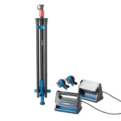 Erbauer Projecteur de chantier double sur pied à LED filaire Lewo 1600 lumens (20W)