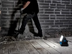 Erbauer Projecteur de chantier sur batterie 1000 lumens
