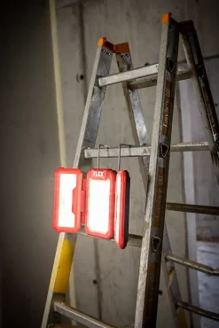 FLEX Projecteur Et Lampe De Chantier-Projecteur de chantier TL 4000 LED 18V/230V avec trépied - sans batterie ni chargeur