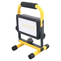 Projecteur Et Lampe De Chantier-Projecteur de chantier portable à LED rechargeable 20 W