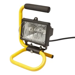 Diall Projecteur Et Lampe De Chantier-Projecteur de chantier portable halogène 120W