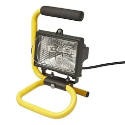 Diall Projecteur Et Lampe De Chantier-Projecteur de chantier portable halogène 120W
