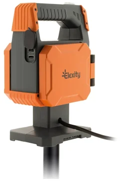 Zenitech Projecteur Et Lampe De Chantier-Projecteur de chantier sur trépied 2x15W 2500lm IP54