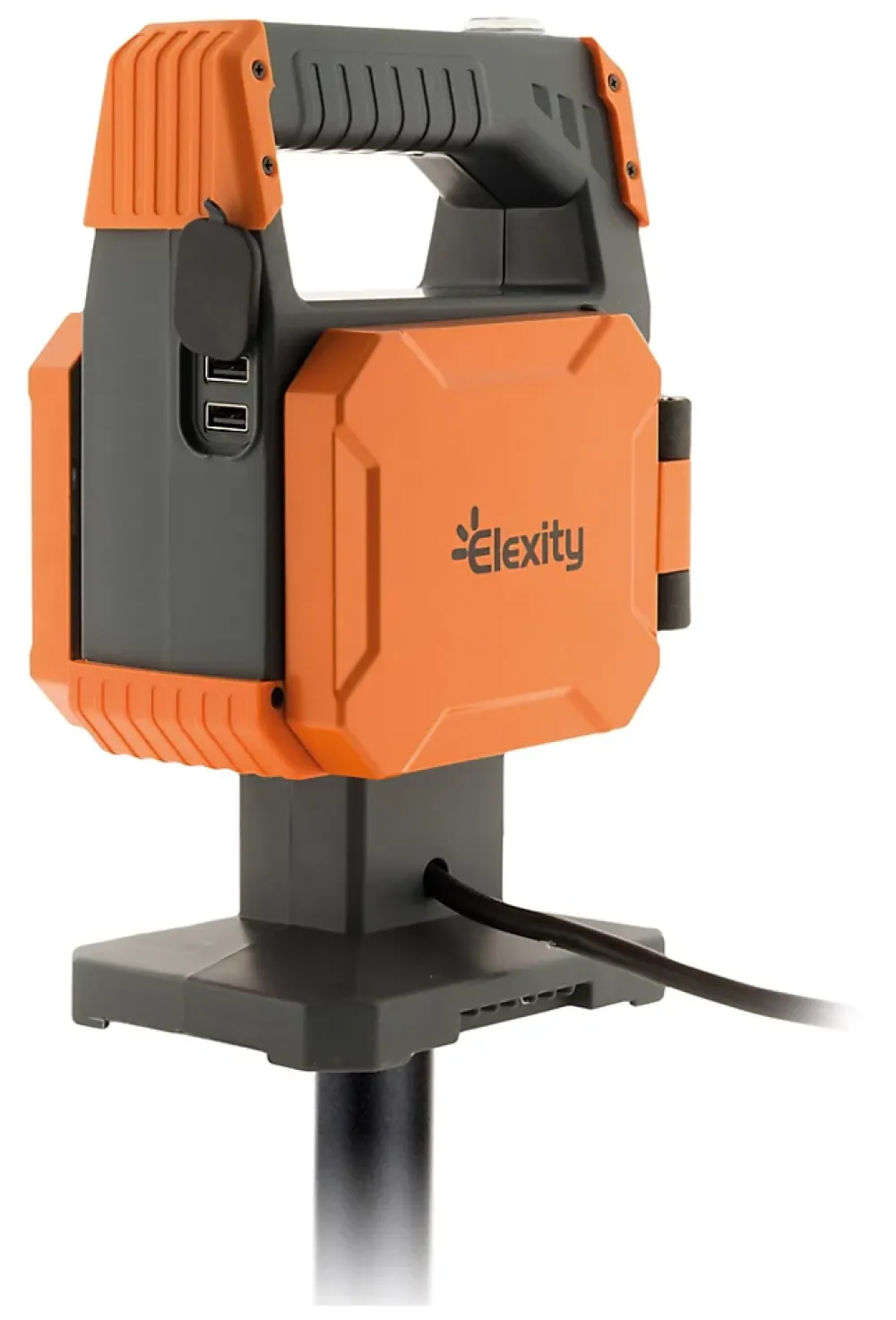 Zenitech Projecteur Et Lampe De Chantier-Projecteur de chantier sur trépied 2x15W 2500lm IP54