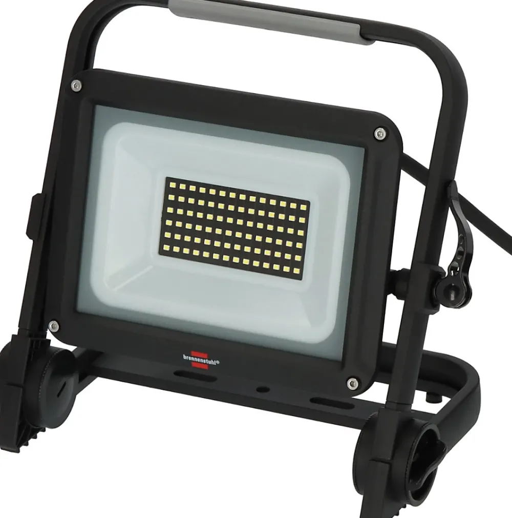 Brennenstuhl Projecteur Et Lampe De Chantier-Projecteur LED portable JARO 7060 M 50 W, 5800 lm, IP65, IK08, câble 5 m -