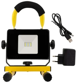 Zenitech Projecteur Et Lampe De Chantier-Projecteur LED rechargeable de chantier 10W -