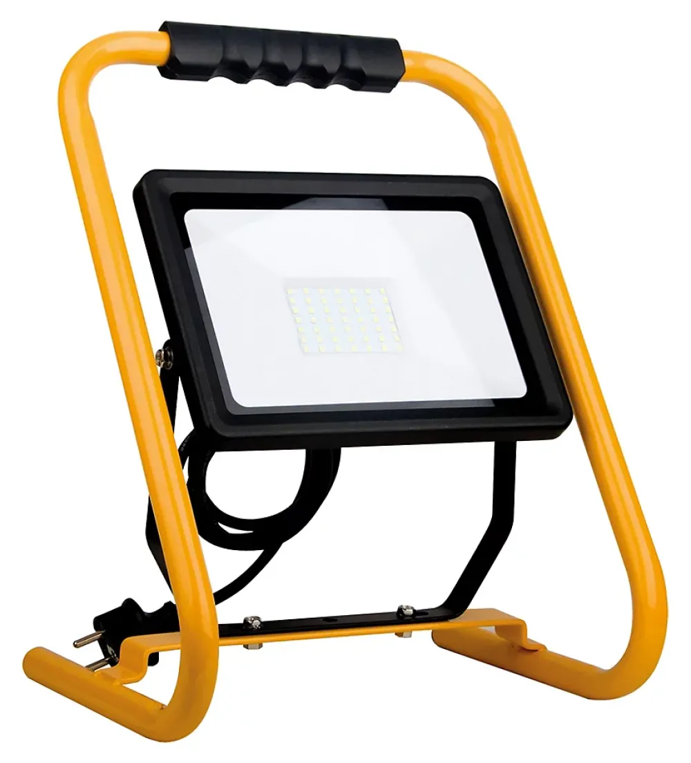 Zenitech Projecteur Et Lampe De Chantier-Projecteur LED 50W Chantier IP65 - Jaune -
