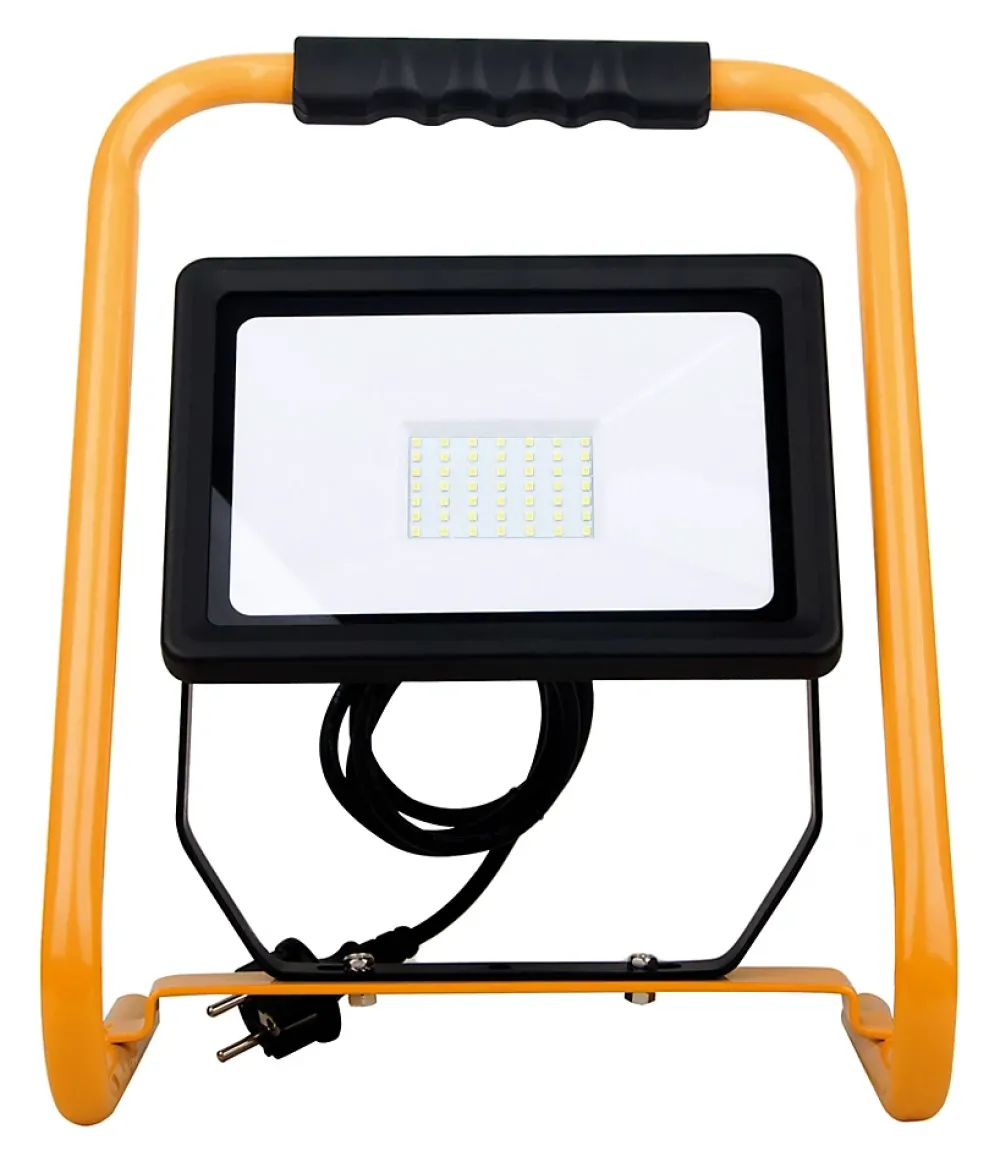 Zenitech Projecteur Et Lampe De Chantier-Projecteur LED 50W Chantier IP65 - Jaune -