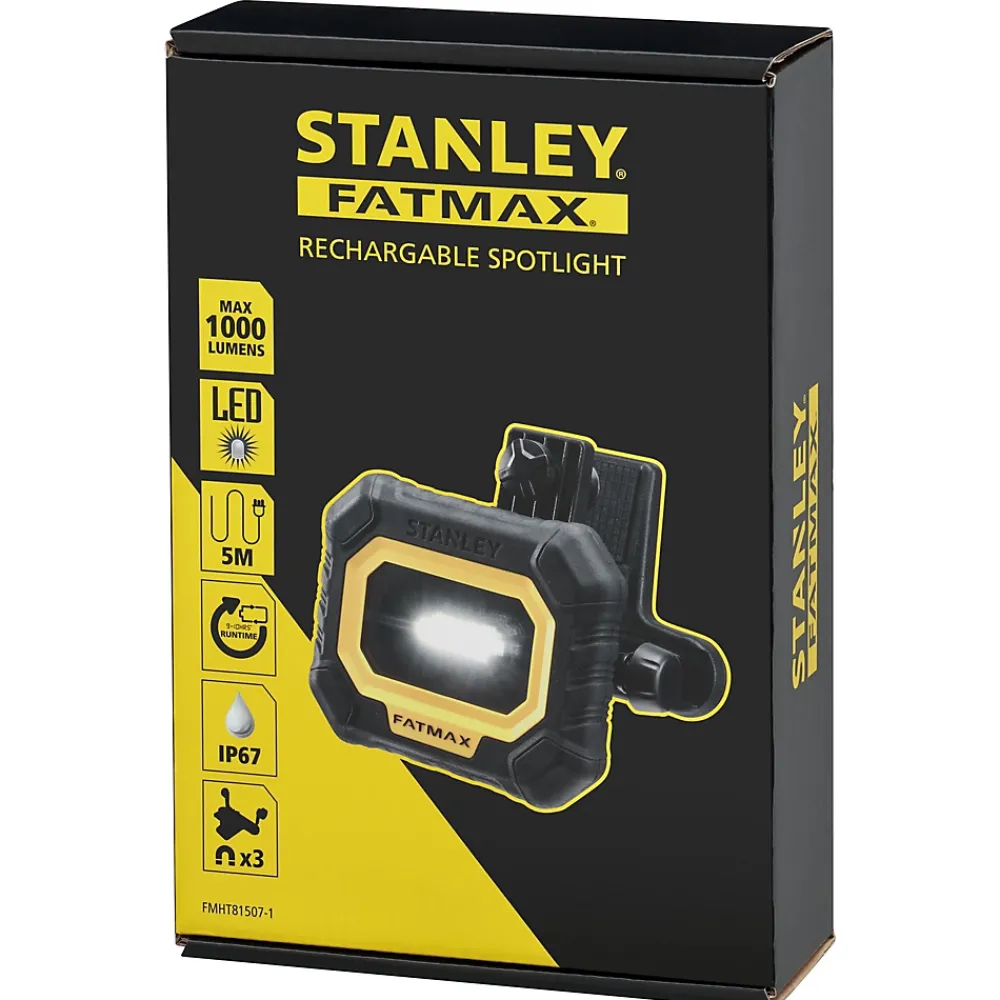 Stanley Projecteur 1000 Lumens rechargeable FatMax FMHT81507-1
