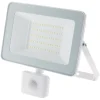 Zenitech Projecteur Et Lampe De Chantier-PROJECTEUR SENSOR 50W 5000LM IP44 BLANC