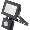 Zenitech Projecteur Et Lampe De Chantier-PROJECTEUR SENSOR 20W 2000LM IP65 NOIR