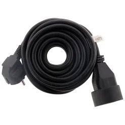 Zenitech Prolongateur 16A HO5VV-F 3G1,5mm² - noir 3m -