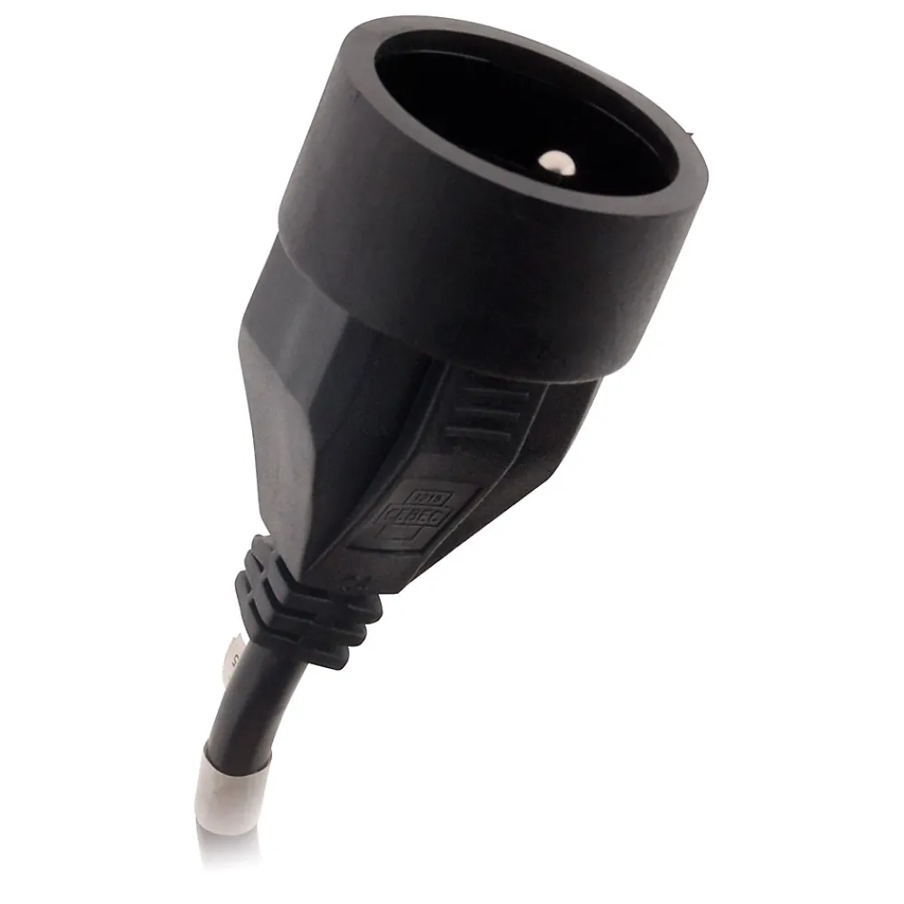 Zenitech Prolongateur 16A HO5VV-F 3G1,5mm² - noir 5m -
