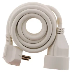 Zenitech Rallonge Électrique-Prolongateur 16A 2P+T blanc 10m