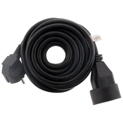 Zenitech Prolongateur 16A 2P+T noir 3m