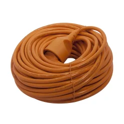 Chacon Prolongateur HO5VVF 3x1,5mm²- 20m - orange -