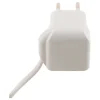 Zenitech Prolongateur HO3VVH2-F 2x0,75mm² 6A 3m avec prise gigogne - Blanc -