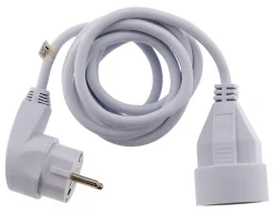 Zenitech Rallonge Électrique-Prolongateur + parafoudre intégré - 1,90m - 3G1mm² -