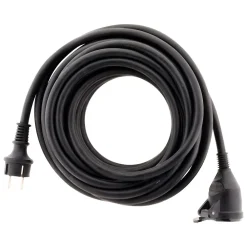 Zenitech Prolongateur pour chantier HO7RN-F 16A 3G2,5mm² 10m - Noir -