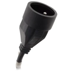 Zenitech Rallonge Électrique-6 prolongateurs 16A 2P+T noir 10m