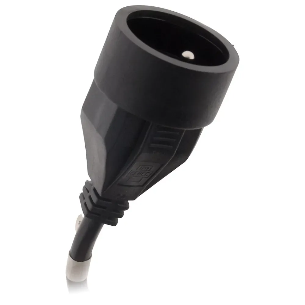 Zenitech Rallonge Électrique-6 prolongateurs 16A 2P+T noir 10m