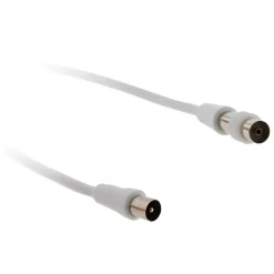 Zenitech Prolongateur TV mâle/mâle + adaptateur F/F 5m -