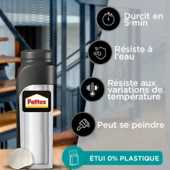 Pattex Pâte à réparer 100% colle tube 64g