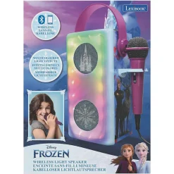 Lexibook Puissante enceinte Bluetooth lumineuse La Reine des Neiges avec micro