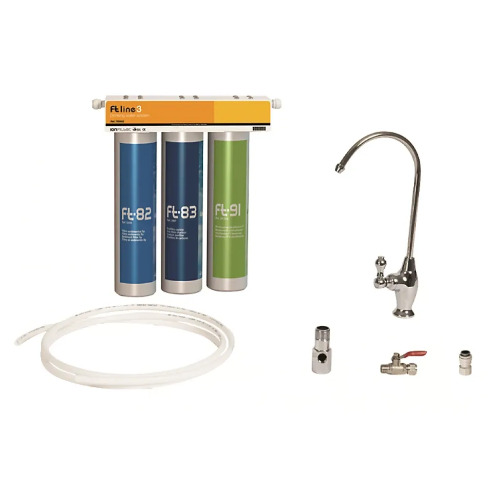 Emmo Filtration Évier-Purificateur d'eau de boisson FT Line 3