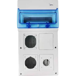 Solera 1311pv4 Coffret étanche Ip65 Pour 4 Prises électriques à Composer - 11 Modules - Indubox