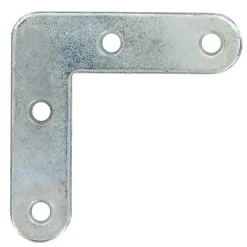 Vynex 20 équerres de chassis Diall acier zingué 30 mm