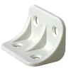 Vynex 20 équerres plastique large 25 x 25 mm