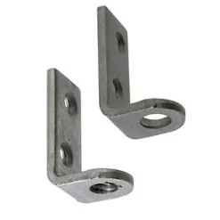 Diall Equerre De Fixation-4 équerres taraudées Acier L. 35 x l. 16 x P. 22 mm