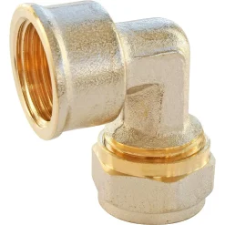 Somatherm for you Raccord coudé à compression pour tube Multicouche Ø20 - coude femelle 20/27 (3/4")