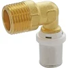 Somatherm for you Tube Et Raccord Multicouche-Raccord coudé à sertir pour tube Multicouche Ø16 - coude mâle 15/21 (1/2")