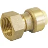 Somatherm for you Raccord écrou tournant à clipser pour tube cuivre Ø14 - Femelle 15/21 (1/2")