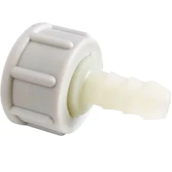 Somatherm for you Alimentation Pour Machine À Laver-Raccord droit Entrée Ecrou tournant 20/27 - Sortie tétine cannelée