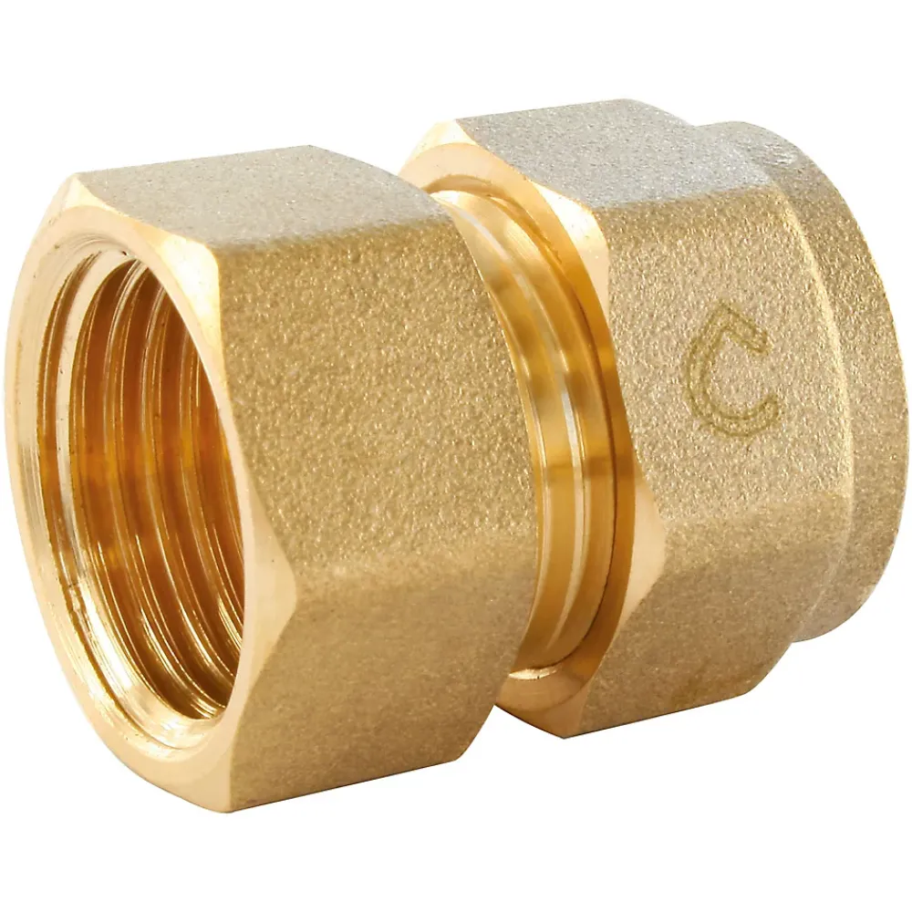 Somatherm for you Raccord droit femelle PER à compression Ø16 - Femelle 15/21 (1/2")