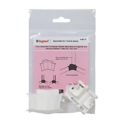 Legrand Raccord en T pour angle, pour moulure CELIANE Déco 30 x 12,5 mm