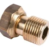 Riquier Compteur D'Eau-Raccord 2 pièces - M 3/4' - F 3/4' sans méplat - Pour Compteur d'eau -
