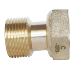 Somatherm for you Compteur D'Eau-Raccord 2 pièces pour compteur mâle 1/2-femelle 3/4