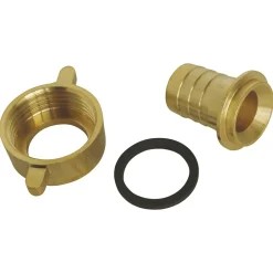Somatherm for you Robinet D'Arrêt-Raccord pour robinet 2 pièces Ø19mm laiton