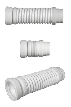 Ceta Tube Et Raccord Pehd-Raccord WC extensible MULTIDROIT - Extensibilité: 180-380mm - raccordement canalisation diam : 93 et 100 mm